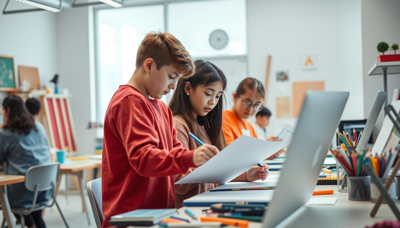 Digital learning platform with online study materials